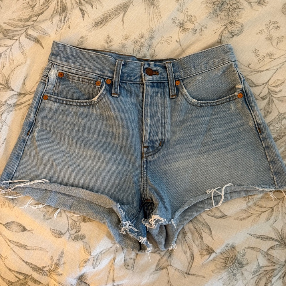 Madewell Relaxed Denim Shorts 26